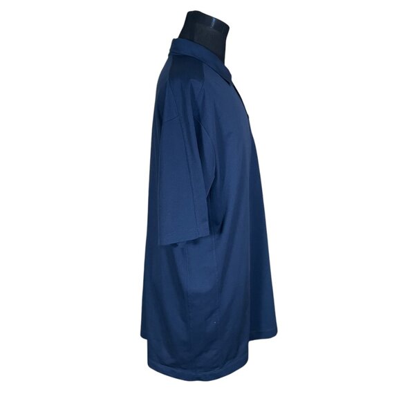 Nike Golf Men's Navy Blue Short Sleeve Polo Shirt 2XL Worthington Steel - Picture 6 of 7